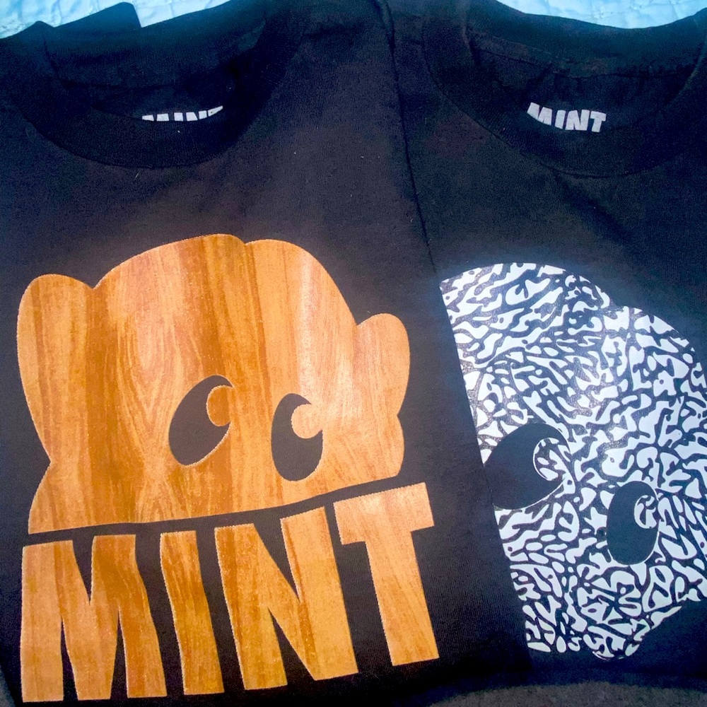 Mens Mint crew neck T shirts